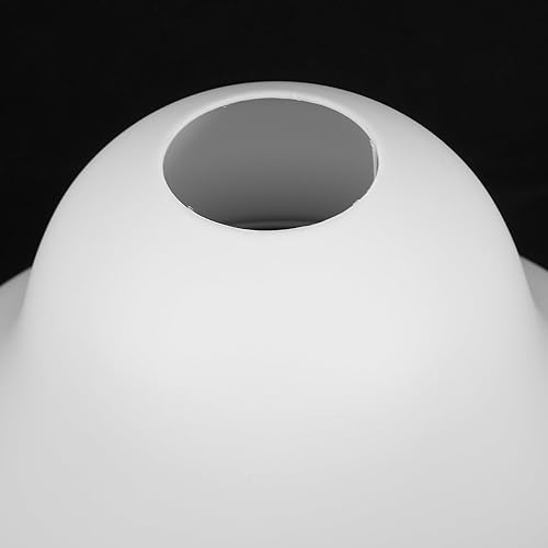 Miniatura 9 de Pantalla de bombilla de plástico con pantalla de luz, 2 piezas de pantalla de plástico blanco, pantalla única en forma de herradura y paraguas,