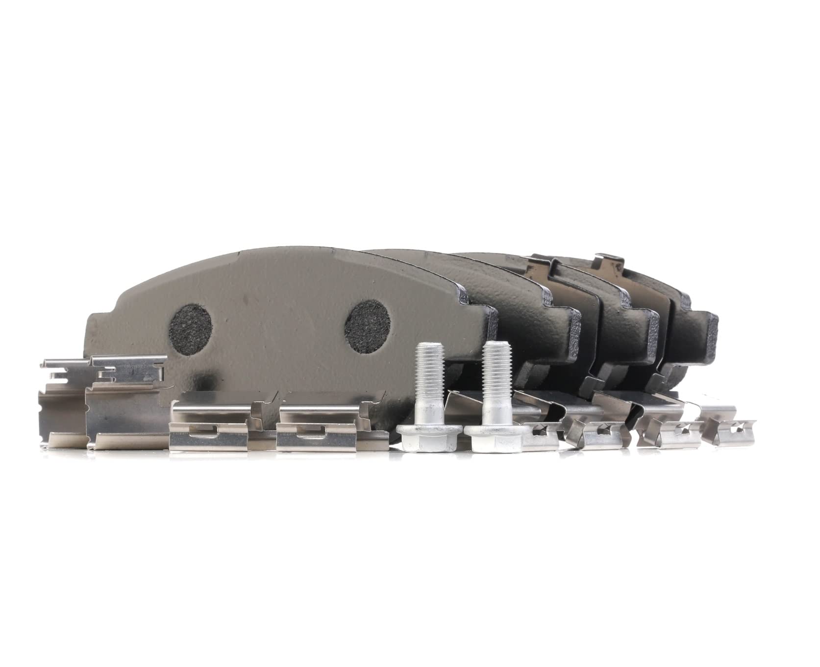 RIDEX 3405B1420 Juego para eje Kit de discos de freno y pastillas Delantero sin buje de rueda con tornillos pinza freno Compatible con PEUGEOT 207 WA, WC