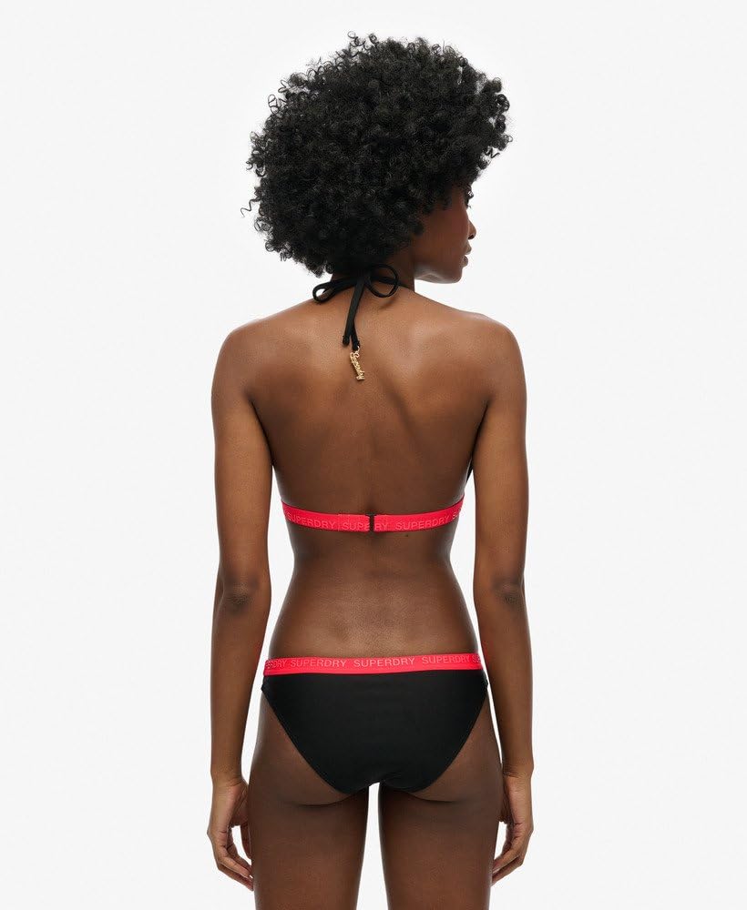 Superdry Damska trójkątna góra bikini z elastyczną wkładką