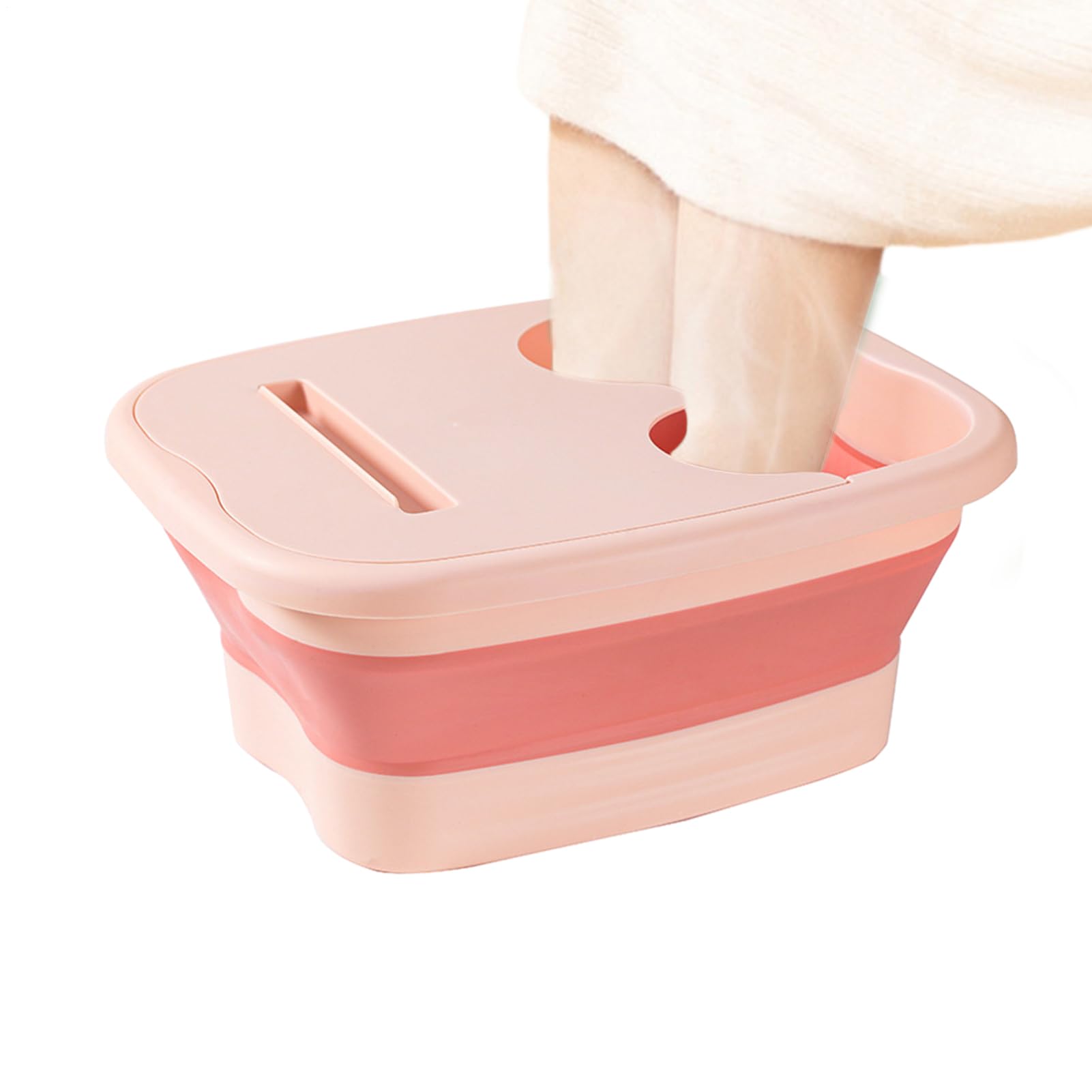 Fulenyi Foot SPA Bath Tub | Soak Basin Feet Spa Massage Bucket - Stress Relief Foot Spa, Foldable Bucket Large Foot Soaking Tub Bucket Foldable Foot Bath Tray