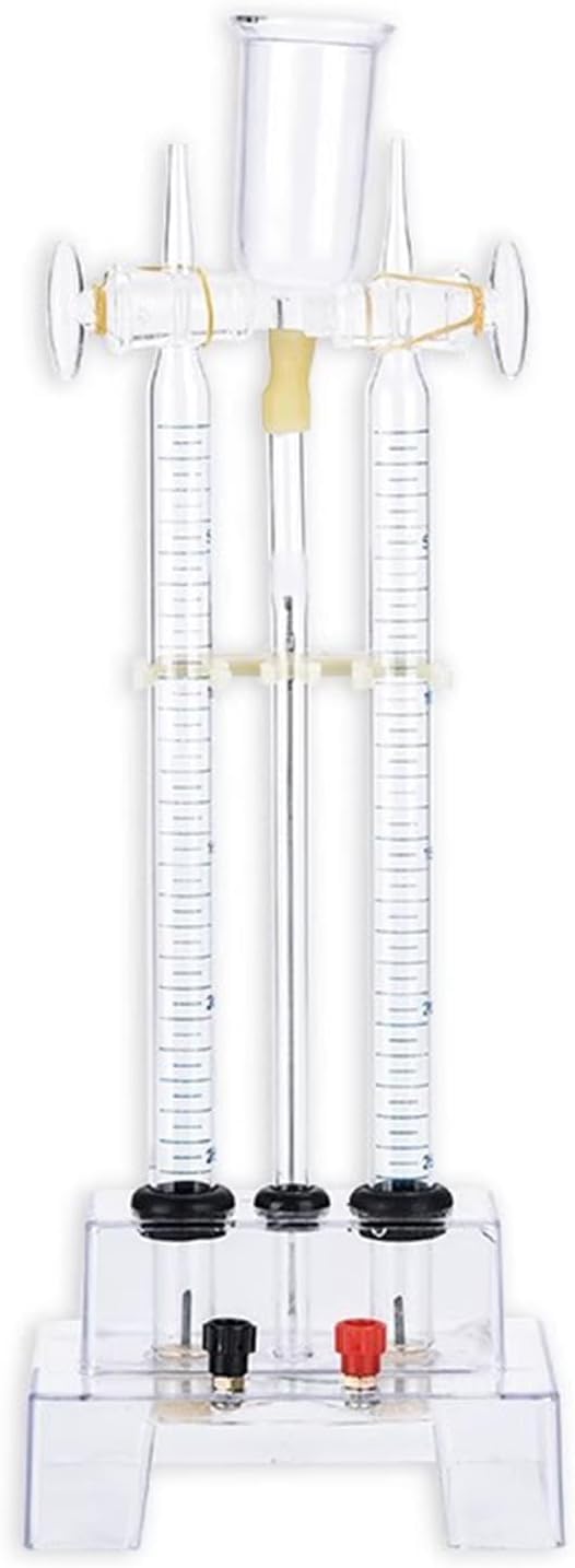 Wasserelektrolysegerät für High School Experimente, 15 ml Ionisierungs- und Zersetzungs-Demonstrator-Ausrüstung für Chemie-Lernen