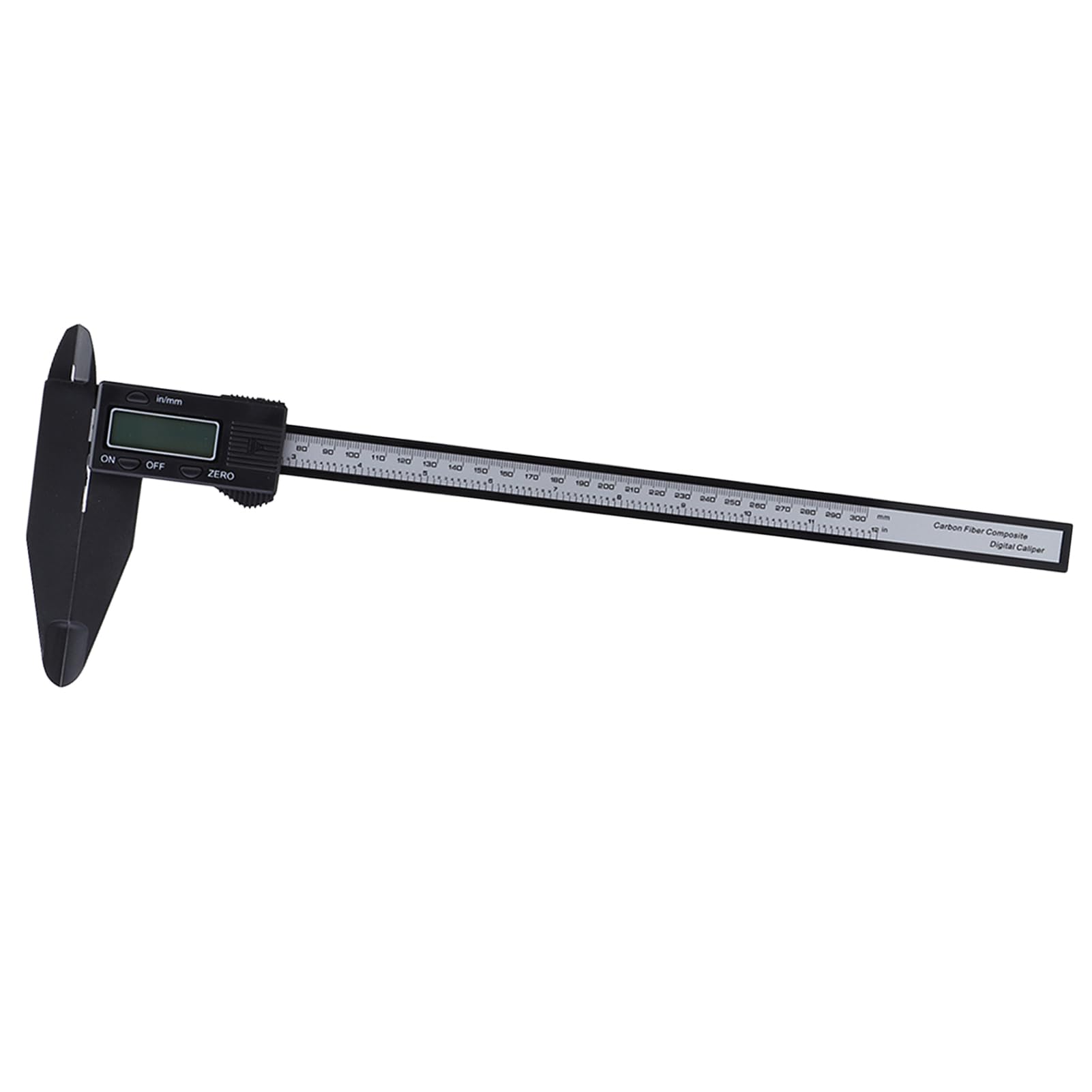 Calibro digitale in fibra di carbonio, micrometro elettronico LCD, strumento di misurazione per falegnameria, scuole e aziende agricole, 150 mm 300 mm