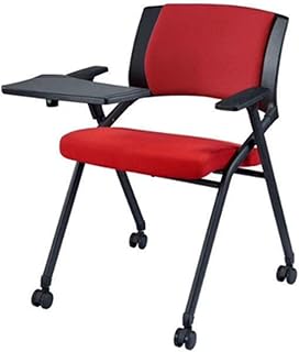 Silla plegable Presidente de la Conferencia Cátedra Formación plegable de negocios tableta del tablero de la tabla con portátil plegable Oficina for Silla Inicio Pack de 2 para el hogar / oficina