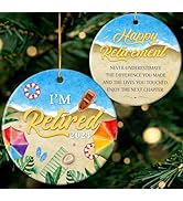 ZAGKOO Retirement Ornament 2024 - Retirement Gifts for Women - Retirement Christmas Ornament 2024...