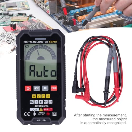 Image of Digital Multimeter Auto Range with LCD Display (HT125B)