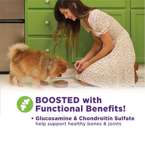 Image of Wellness Bowl Boosters Joint Health Dog Food Topper with Freeze Dried Pieces for Small, Medium, and Large Breeds, Grain Free, Natural, Chicken Recipe, 4 oz Bag