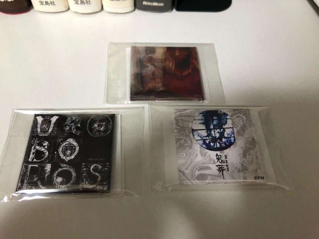 DIR EN GREYアートワーク CDジャケットマグネット　12枚セット Amazon.co.jp: Dir en grey アルバムジャケットマグネット 3種セット