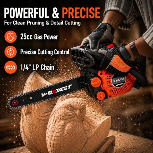 V-MODEST 12 Inch Gas Chainsaw