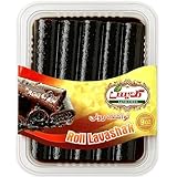 GOALDEES Roll Lavashak Pomegranate Juicy Sour Fruit Leather Persian Snack Middle Eastern Halal Bold Flavor Timeless Tradition (1 Pack, 250, Gram)