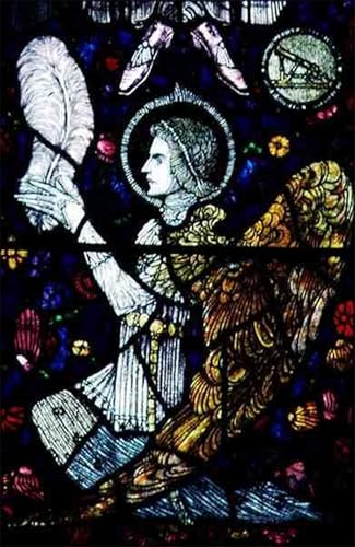 Lienzo de Ángel de Harry Clarke poster clásico de ARToPHIIU para decoraciones del hogar 60x90cm