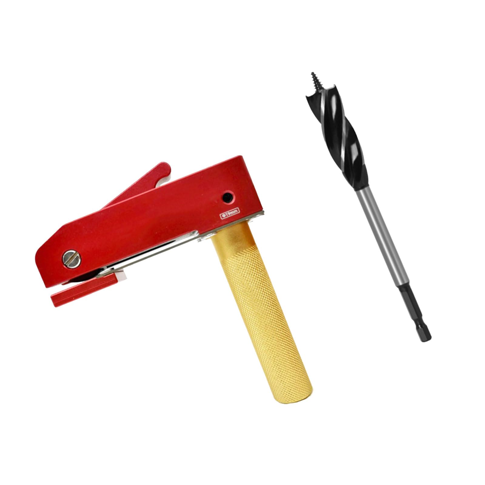 Professional Woodworking Desktop Hold Down Clamp with Anti Slip Base for Secure Workpiece Fixation Detailed Carpentry Aluminum Woodworking Clamp