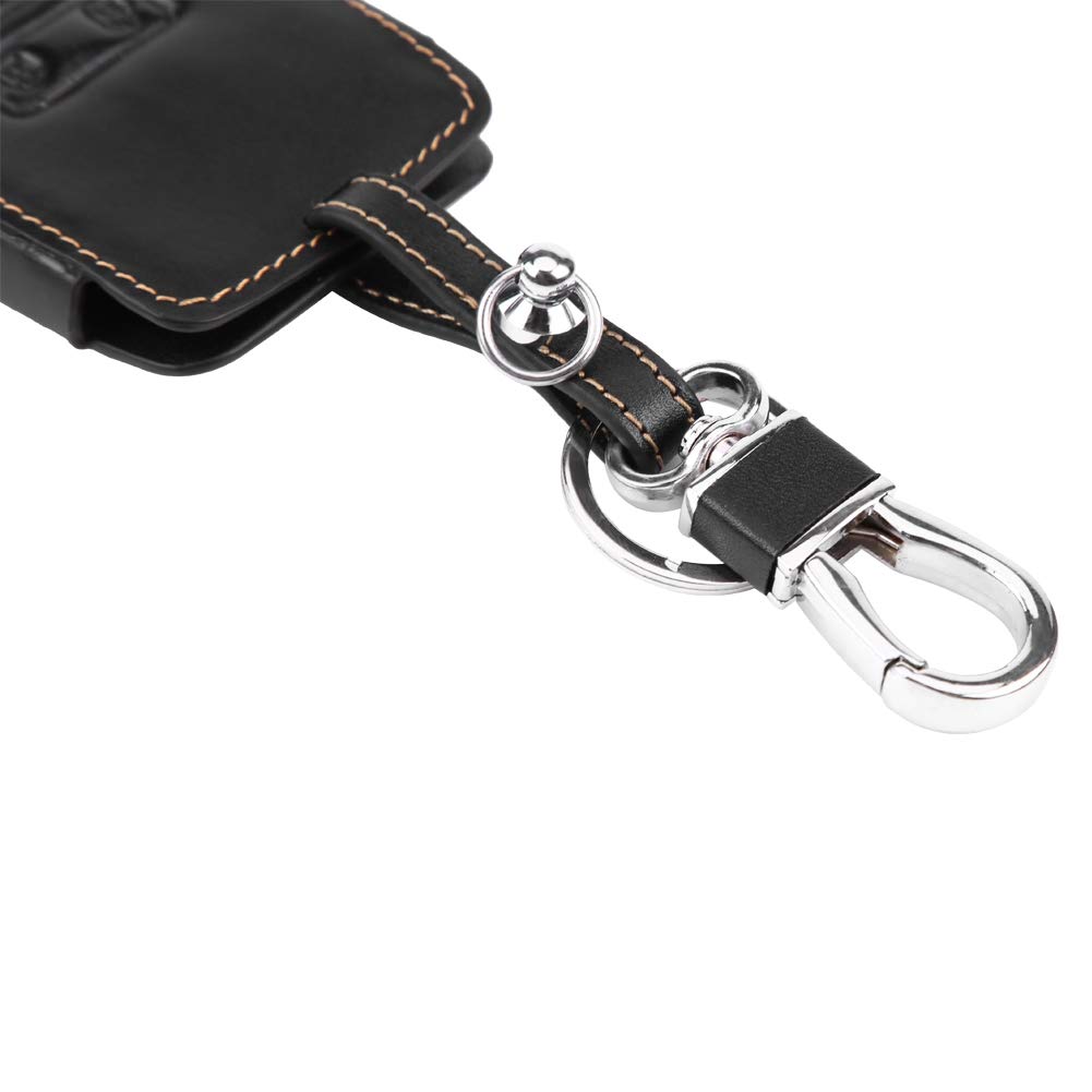 Custodia In Pelle Per Portachiavi Auto – Adatta Per Renault Kadjar 2016-2017, Protezione Anti Graffio E Anti Urto