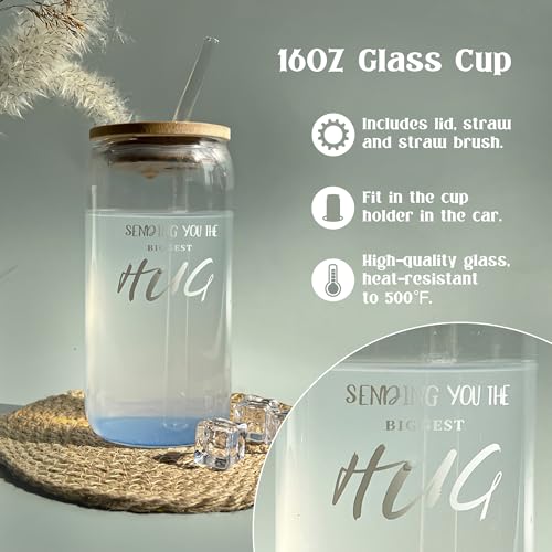 Get Well Soon Gift Baskets - 12PC Care Package for Women After Surgery, Birthday, Sympathy & Grief Gifts (Grayish)4