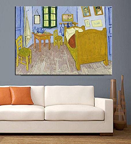 Image of Tallenge - Bedroom In Arles - Top 10 Vincent Van Gogh Poster Collection - Large Poster Paper (24 x 34 inches)