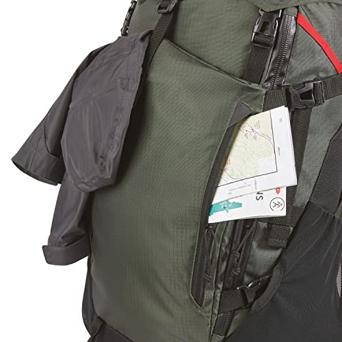 High Sierra Pathway 2.0 75L Backpack In Forest Green/Black - Image 6