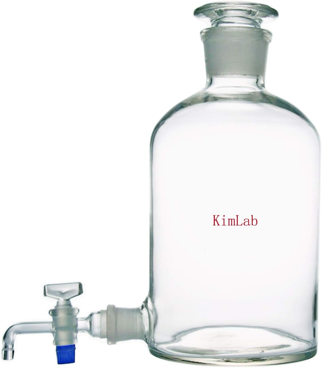 MAM-010L Glass 10000ml / 10L Aspirator Bottle with Glass Stopcock and Ground Stopper