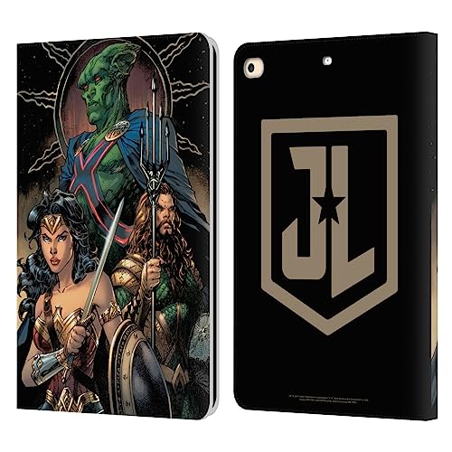 Housse cuir iPad 9.7 antichoc Martian Manhunter Justice League
