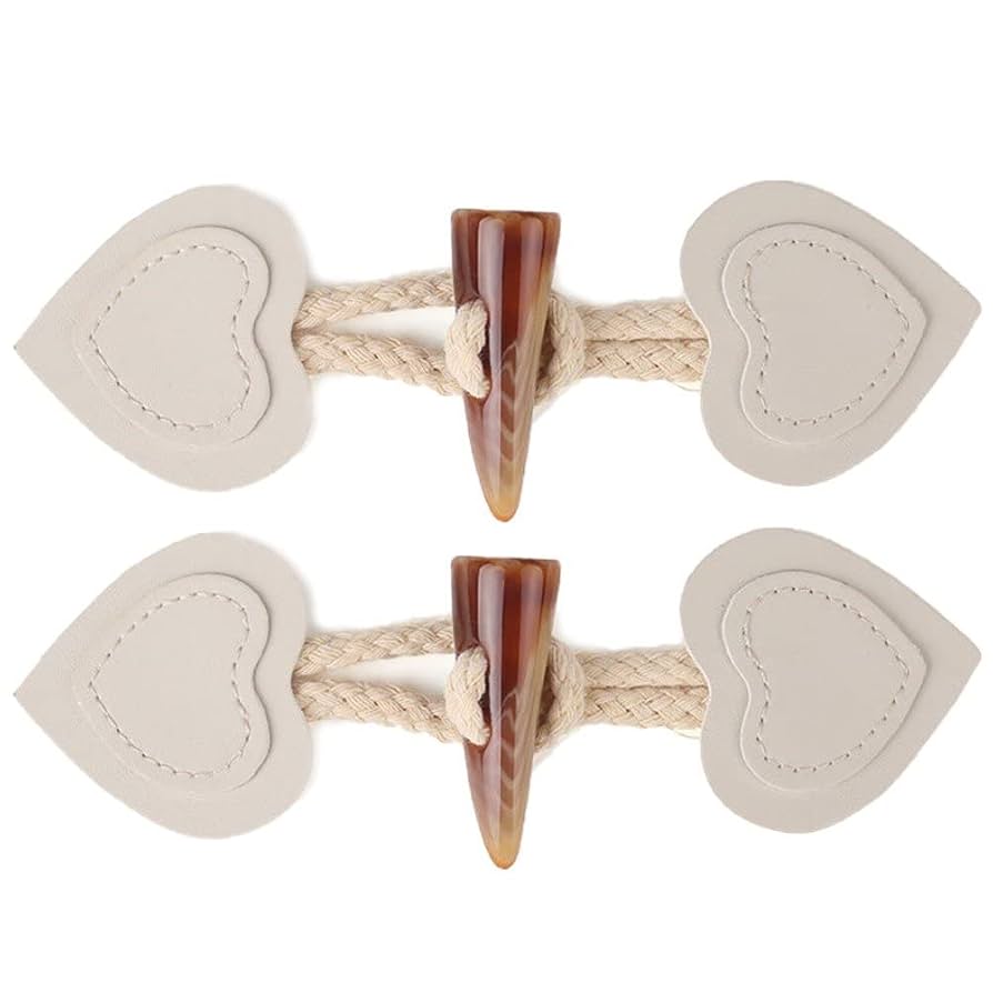 Amazon.co.jp: トグル ボタン Ppuレザー 角トグル 留め具