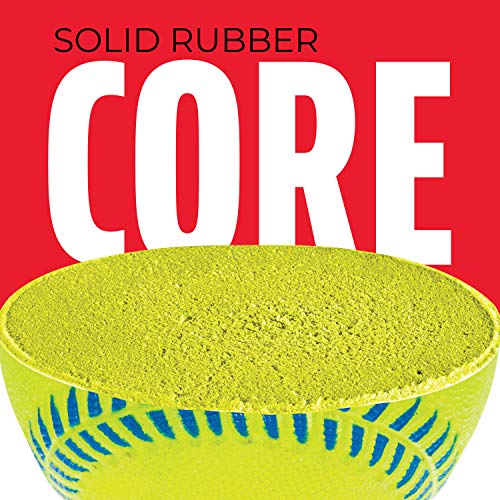 Franklin Sports - Pro Brite - Neon Rubber Teeball - Mlb - Youth Tball - Baseball + Softball - Indoor & Outdoor Use #TOP2