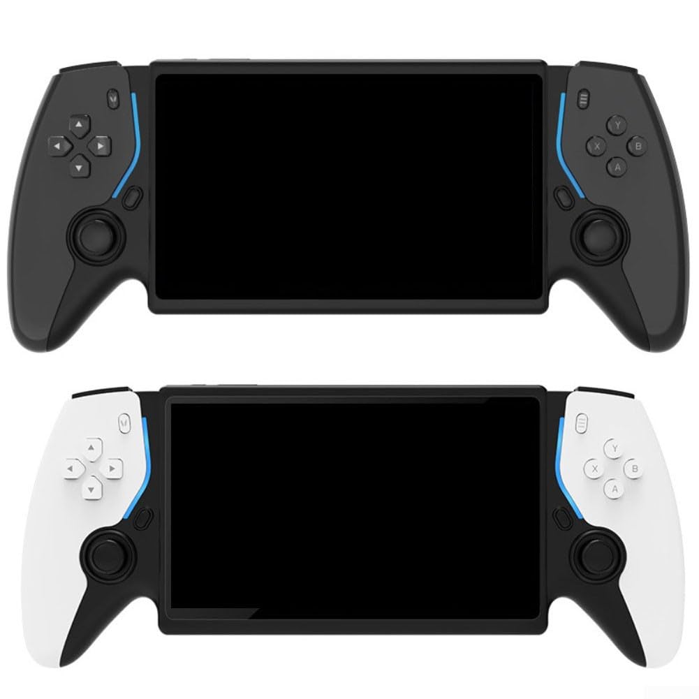 Console di gioco portatile retrò con schermo IPS da 7 pollici, 15000 giochi classici precaricati per un'esperienza di gioco nostalgica, durata della batteria di 5 ore ed espandibile fino a 256 GB