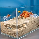 Toileum 水槽用魚の隠れ家 エビの隠れ家 水槽トンネル 魚 エビの洞窟 隠しシェルター エビ カニ 熱帯魚 エビ水族館トンネル 用水槽装飾アクセサリー (白,スタイル1)
