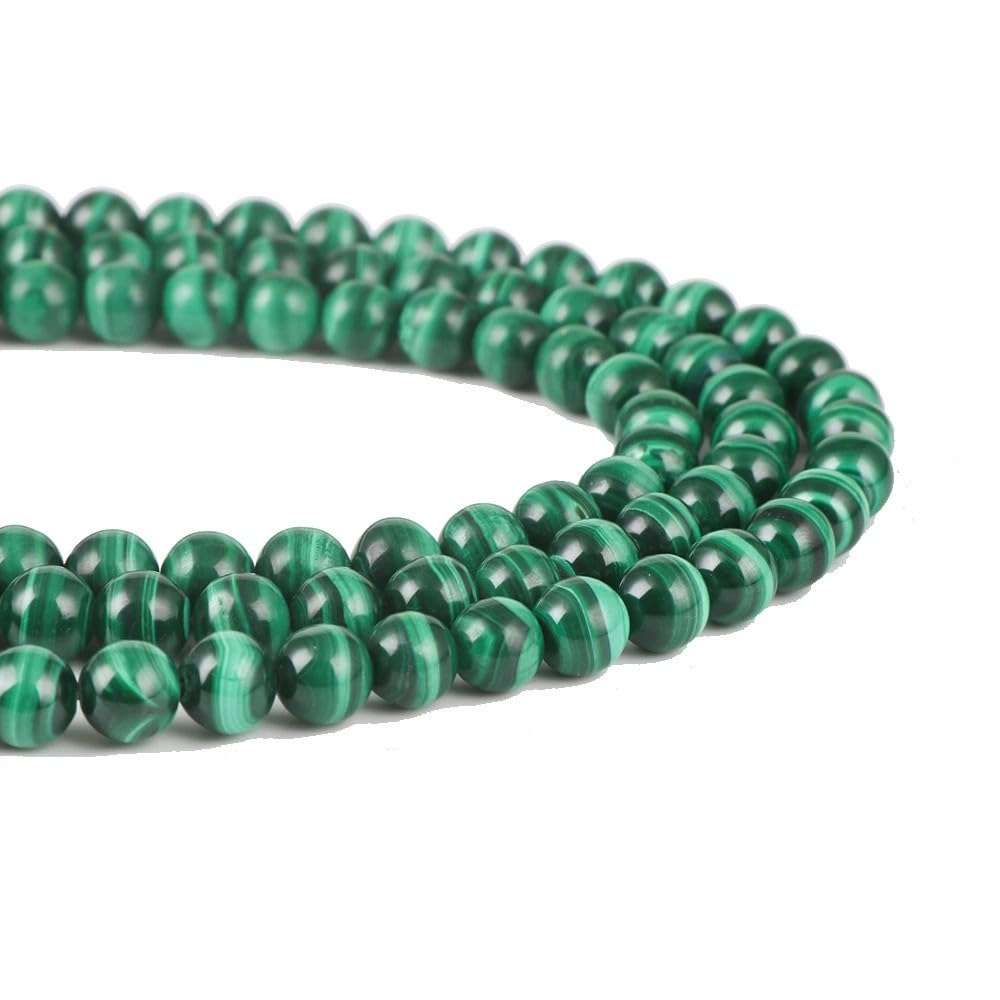 Malahill 貴重な宝石のビーズ,ナチュラルAAAグレード、2ストランド内部 10mm マラカイト Amazon.co.jp: Malahill 貴重な宝石のビーズ,ナチュラルAAAグレード、2