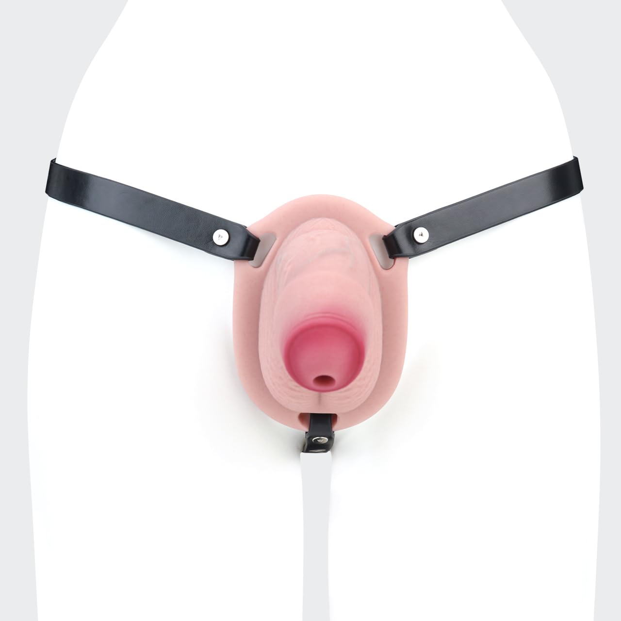 Seckoe Peniskäfig Keuschheitskäfig Herren Extrem Chastity Cage, flexibler Silikon Penis Cage mit anpassbarem Gurt für langfristige Kontrolle und Roleplay