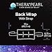 TheraPearl Color Changing Hot Cold Pack for Back, Reusable Back Wrap with Strap & Gel Beads, Best Ice Bag for Lower Back Pain Relief, Flexible Hot & Cold Compress for Swelling, Sports Injuries