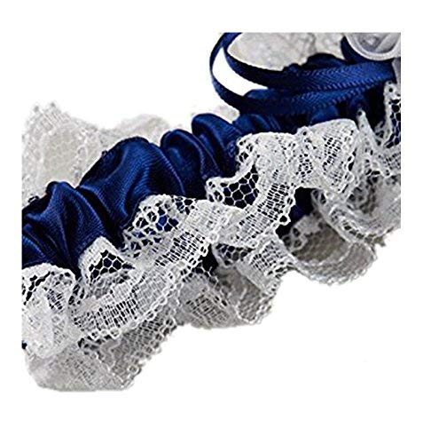 Image of Women Wedding Bridal Legs Garter Set Bridal Garters Lace Belt with Toss Away JW20