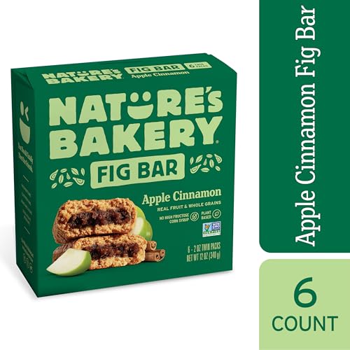 Image of Nature's Bakery Fig Bars, Apple Cinnamon, 2 Oz, 6 Ct (Pack of 2)