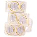KYONANO Candle Warning Labels 800 Pcs, 1.5 inch Waterproof Candle Stickers, Candle Making Supplies for Candle Jars, Tins, Containers, and Votives Candle