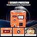 VEVOR 500VA Auto Variable Voltage Transformer, 3.84 Amp, 110V Input 0-130V Output AC Voltage Regulator Power Supply, with 4 Extra Fuses Thermal Control Switch for Home Industrial Office