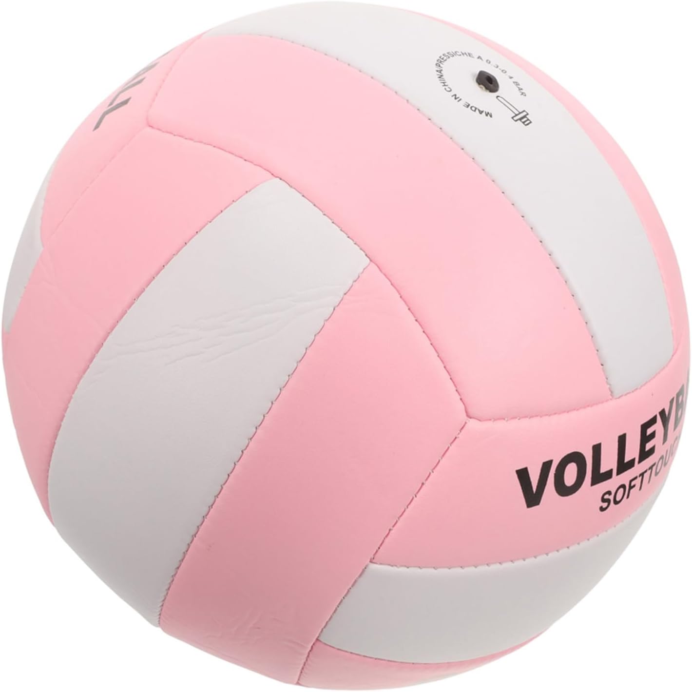 Hemoton Soft Inflatable Volleyball Indoor and Outdoor Training Ball, Standard Size 5, Soft Touch Non-Explosion Sports Equipment for Adult Volleyball Practice and Exam Use