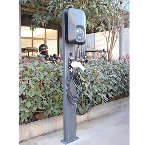 Pilier de recharge de VE avec support de câble pour protéger votre borne des intempéries