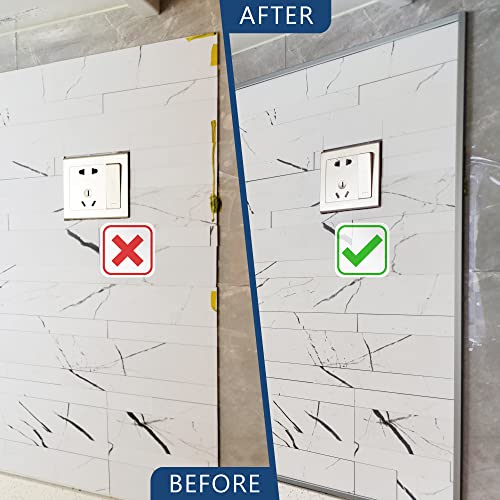 SUNWINGS 10-Pack 36 Inch Peel and Stick Aluminum Tile Trim, Decorative Kitchen Backsplash Trim Edge, Self Adhesive Tile Liner Matte Gray - Image 4