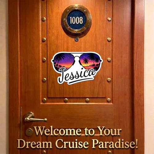 Imán decorativo personalizado para puerta de crucero miniatura 6