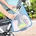 Accmor Universal Stroller Organizer, Side Sling Stroller Organizer, Mesh Cargo Net Stroller Storage Caddy Accessories, Stroller Bag Accessories Fits for Uppababy, Nuna, Baby Jogger, Doona Strollers