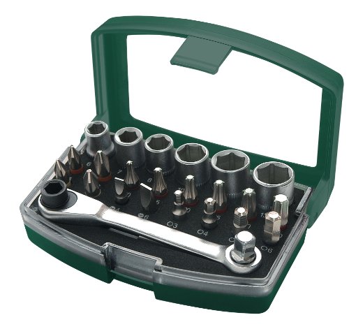 Brüder Mannesmann Tools M29700 Screw and Bit Set 24 Pieces