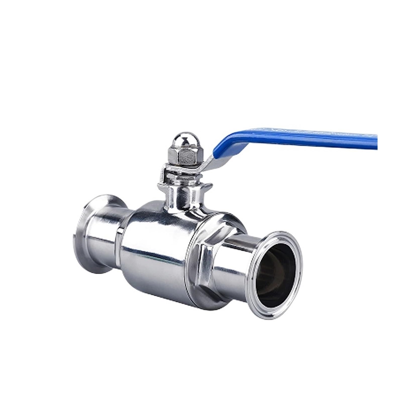 LNHHG 19mm 25mm 32mm38mm 304 Stainless Steel Sanitary Ball Valve Two Piece Tri Clamp Ferrule Type