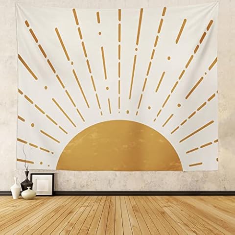 Boho Sun Tapestry Wall Hanging Cover