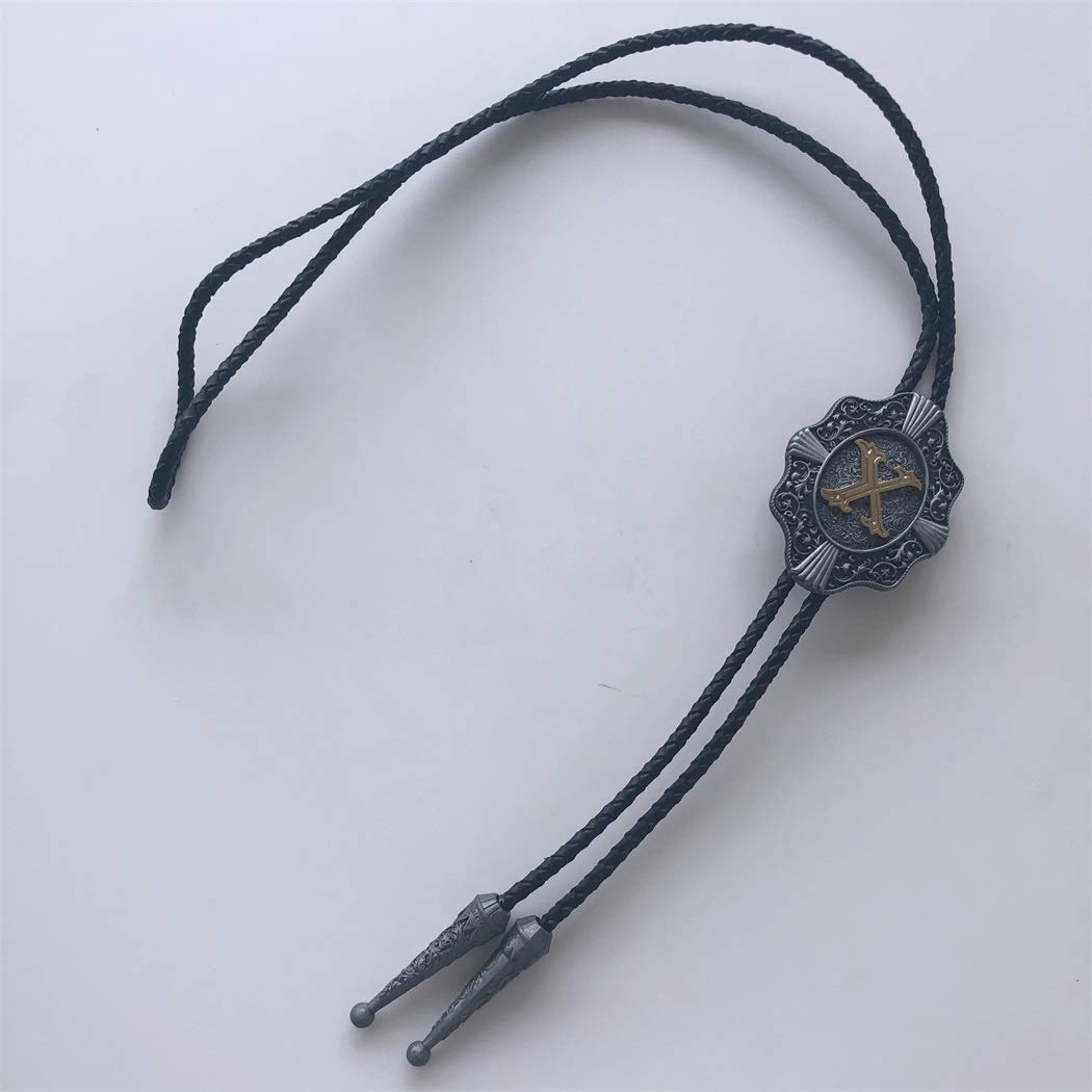 Cravatte Vintage, Collana da Cowboy, Lettera Iniziale X Bolo Tie Sposa Occidentale