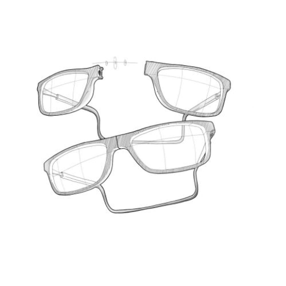 okulary do czytania doku magnetyczny styl kliknij z miękkim etui regulowane pręty antyrefleksyjne soczewki dioptrii od +1,00 do +3,50