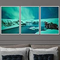 3 Piece Framed Canvas Wall Art Dayspring Canvas Prints Home Artwork Decoration for Living Room,Bedroom - 16