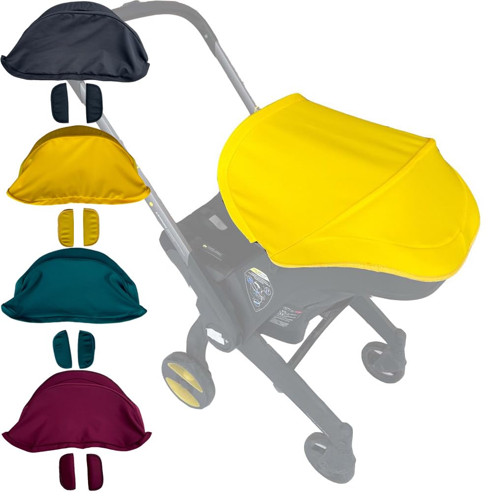 doona tente Brogtorl Baby Stroller Canopy Canopy Fabric Sun Shade Compatible with Car Seat and Pushchair (Yellow) Baby Products Größe:L (50cm) show-notify-btn The canopy protects from Neues Trekking-E-Bike mit ungewöhnlichem