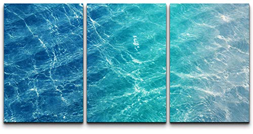 SIGNFORD 3 Piece Canvas Wall Art for Living Room Bedroom Home Artwork Blue Ocean Sea Paintings Ready to Hang - 16