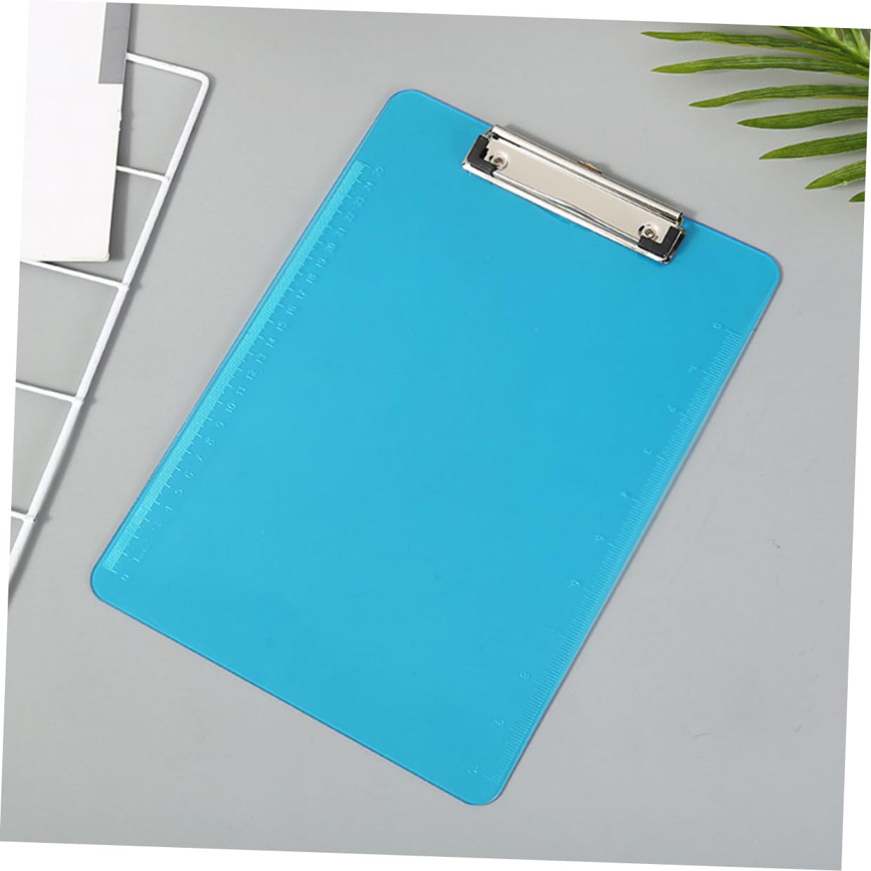 TEHAUX 4pièces Porte-documents Tableaux Écriture Colorés Lot pour Maison Bureau Pinces à Documents Incluses