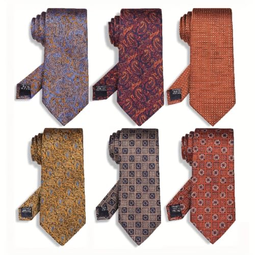 Image of WeiShang Neckties for Men, Classic Formal Tie