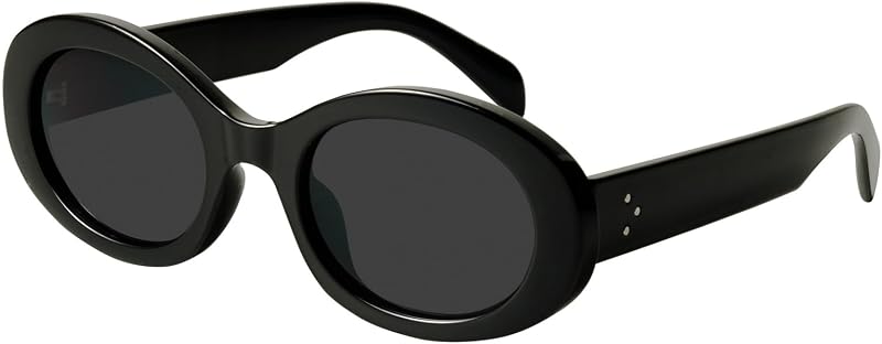 mosanana Oval Sunglasses for Women 90s Vintage Chunky Frame MS52371 | Luxury-inspired, UV400 Protection, Ideal for Street Style, Vacations, and Daily Wear