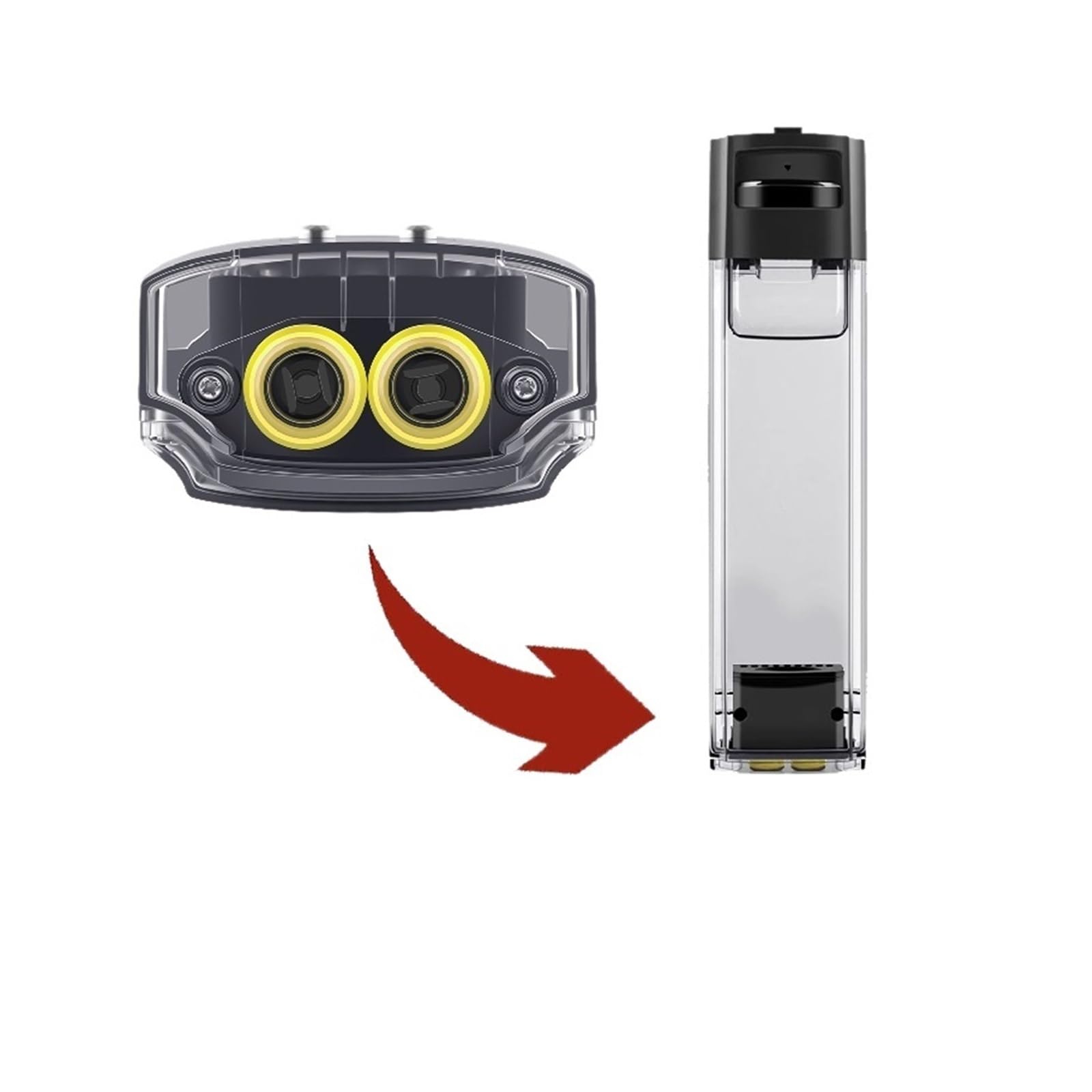 Reemplazo Del Tanque De Agua Limpia, Reemplazo Del Tanque De Agua Sucia, Compatible Con Tineco, FLOOR ONE S7 PRO, Piezas De Accesorios for Aspiradoras(CDWT)