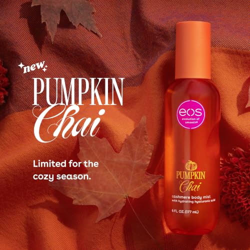 Image of eos Cashmere Body Mist, Pumpkin Chai, Fall Fragrance Mist, 6 fl oz